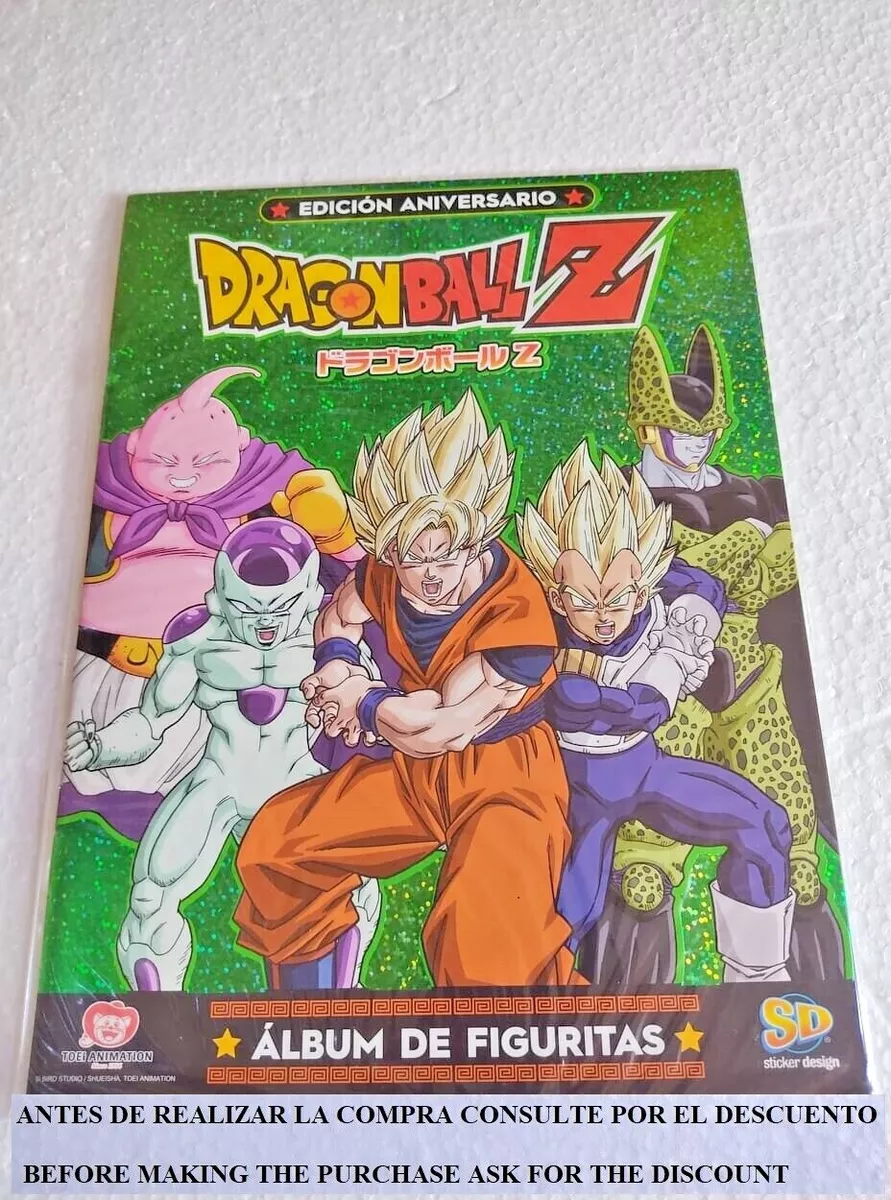 ALBUM DRAGON BALL Z EDICION ANIVERSARIO + SET COMPLETO