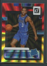 Jaden Hardy Holo Red & Gold Laser Rated Rookie RC #235 Mavericks 2022-23 Donruss
