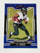 2021 Panini Playbook Football Purple #9 - J.K. Dobbins - Baltimore Ravens