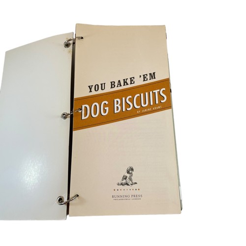 You Bake ‘Em Dog Biscuits Pet Cookbook Kit with Cutters & Bags in Original Box - Picture 3 of 8