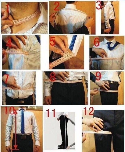 Business 3Pcs Men's Suits Lapel Slim Fit Jacket Wedding Groom Blazer Tuxedo - Foto 8 di 27