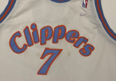 Vintage Nike Lamar Odom LA Clippers Throwback Jersey Authentic