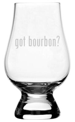 got bourbon? Etched Glencairn  Crystal Whisky 5.9oz Snifter Tasting Glass