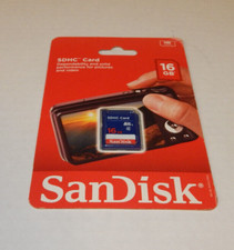 SanDisk 16GB SDHC Memory Card SDSDB-016G-RS46
