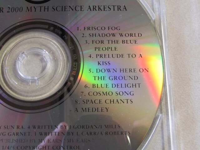 SUN RA AND HIS YEAR 2000 MYTH SCIENCE ARKESTRA 8 TRK PROMO CD AVANT GARDE JAZZ Foto 4 de 4