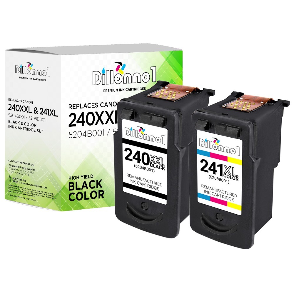 Cartucce Canon 540 541 Cartucce Inchiostro Canon PG240XXL CL241XL Ricondizionate - 2 Pezzi, Compatibili Con Stampanti Pixma Cartucce Compatibili MX472 - Foto 8