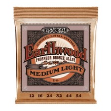 Ernie Ball Earthwood Phosphor Bronze Acoustic Guitar Strings - .012-.054