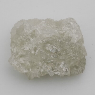 Natural Loose 0.77 Carat White Gray Rough Earth MIned African Uncut Diamond