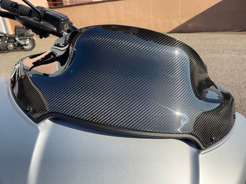 Carbon Windshield 9" - For Road Glide 2014-2023 - Foto 2 di 20