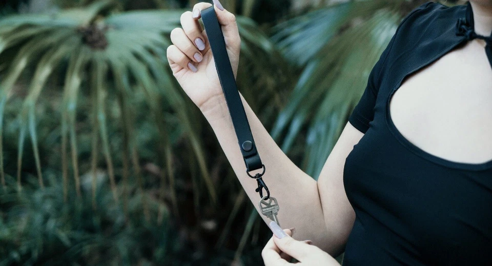 llavero cordón cuero Foto 2 de 4