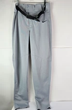 Nike Youth Boys Vapor Select Baseball Pants Gray Size Small BQ6345-052