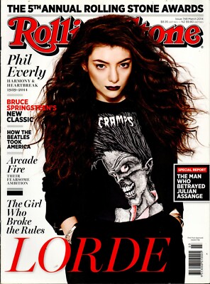 Rolling Stone Australia Magazine - March 2014 (Issue 748) - Lorde + Phil Everly