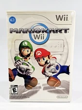 Mario Kart Wii Nintendo Wii Case and Manual Only NO GAME Water Damage 