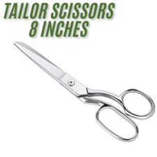 UPHOLSTERY TAILOR DRESSMAKING CARPET SCISSOR 8" HEAVY DUTY STAINLESS STEEL