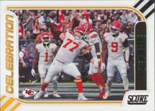 2023 Score Celebration #21 Andrew Wylie Kansas City Chiefs