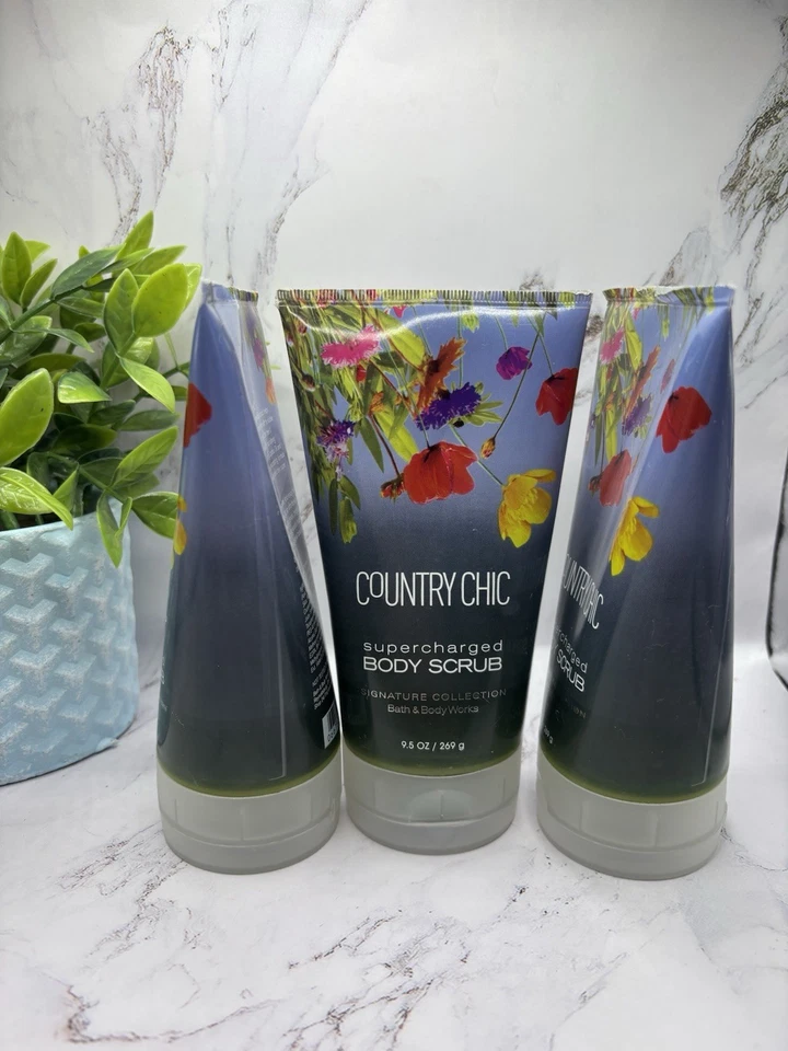 3 New Bath & Body Works Supercharged Country Chic Body Scrub Rare - Image 3 of 4