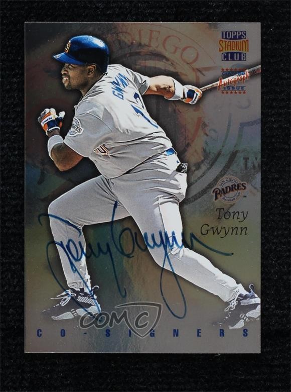 1997 Topps Stadium Club Co-Signers Tony Gwynn Karim Garcia #CO10