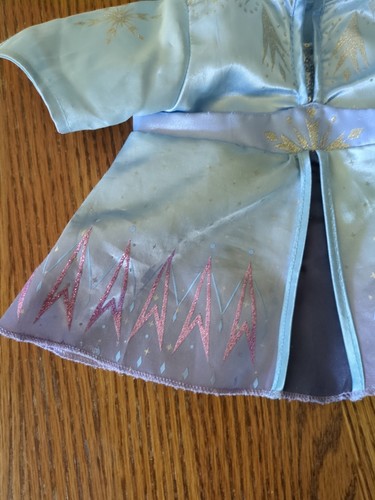 Build a Bear Workshop Disney Frozen 2 Queen Elsa Schneeflocke Glitzer Kleid BABW - Bild 2 von 7