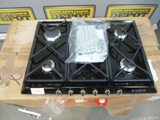Smeg Gas Hob Black SR975NGH 60cm 'Victoria' 5 Burner Graded (CH-3869)