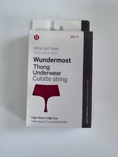Lululemon Wundermost Thong Underwear String High Waist Size XS PSNT New In Box