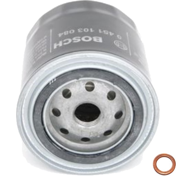 Bosch ÖLfilter Mit Dichtring FüR VW Transporter III Bus Porsche 914-image