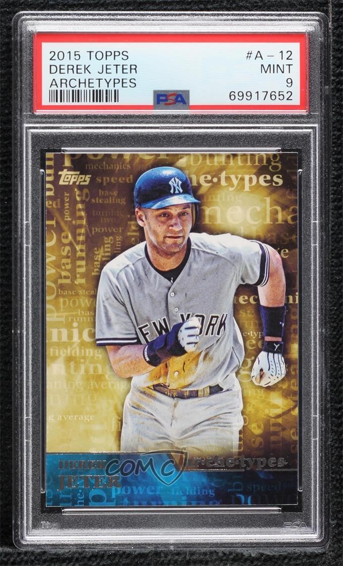 Topps Derek Jeter front