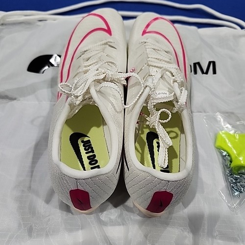 6.5 M / 8 Womens Nike Air Zoom Maxfly Sail /Pink Track Spikes DH5359-100 - Bild 4 von 9