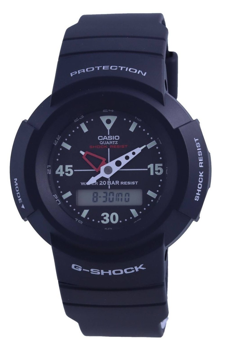 Casio G-Shock 1989 Classic Analog Digital Wristwatch - Black