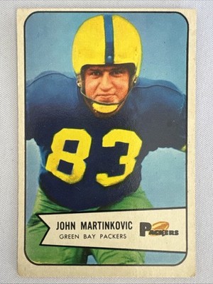 1954 Bowman John Martinkovic #80 (ex) bottom corner dings