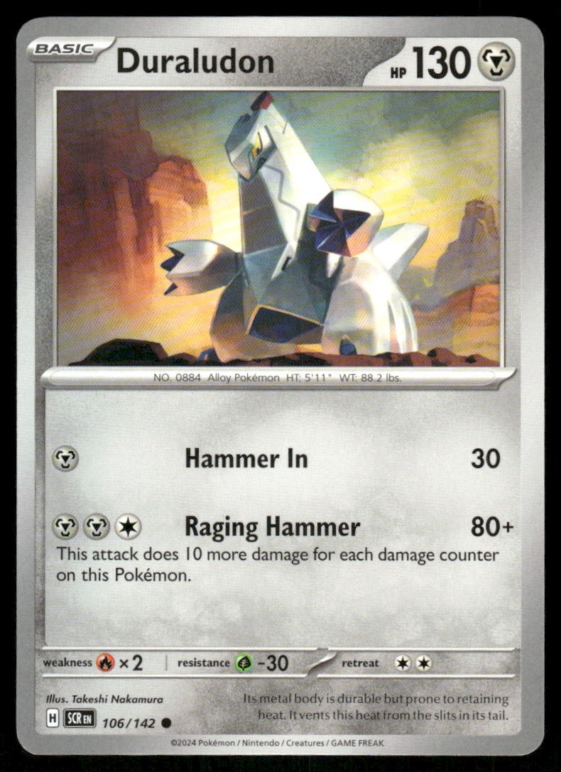 Duraludon 106/142 - Stellar Crown - Common NM