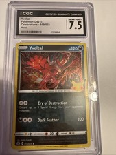 Yveltal 019/025 CGC 7.5 NM+ Celebrations Holo Pokemon 25th Anniversary