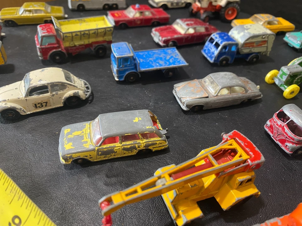 Coches Lesney de colección 1:64 autobús furgoneta grúa ambulancia leche + Foto 4 de 4