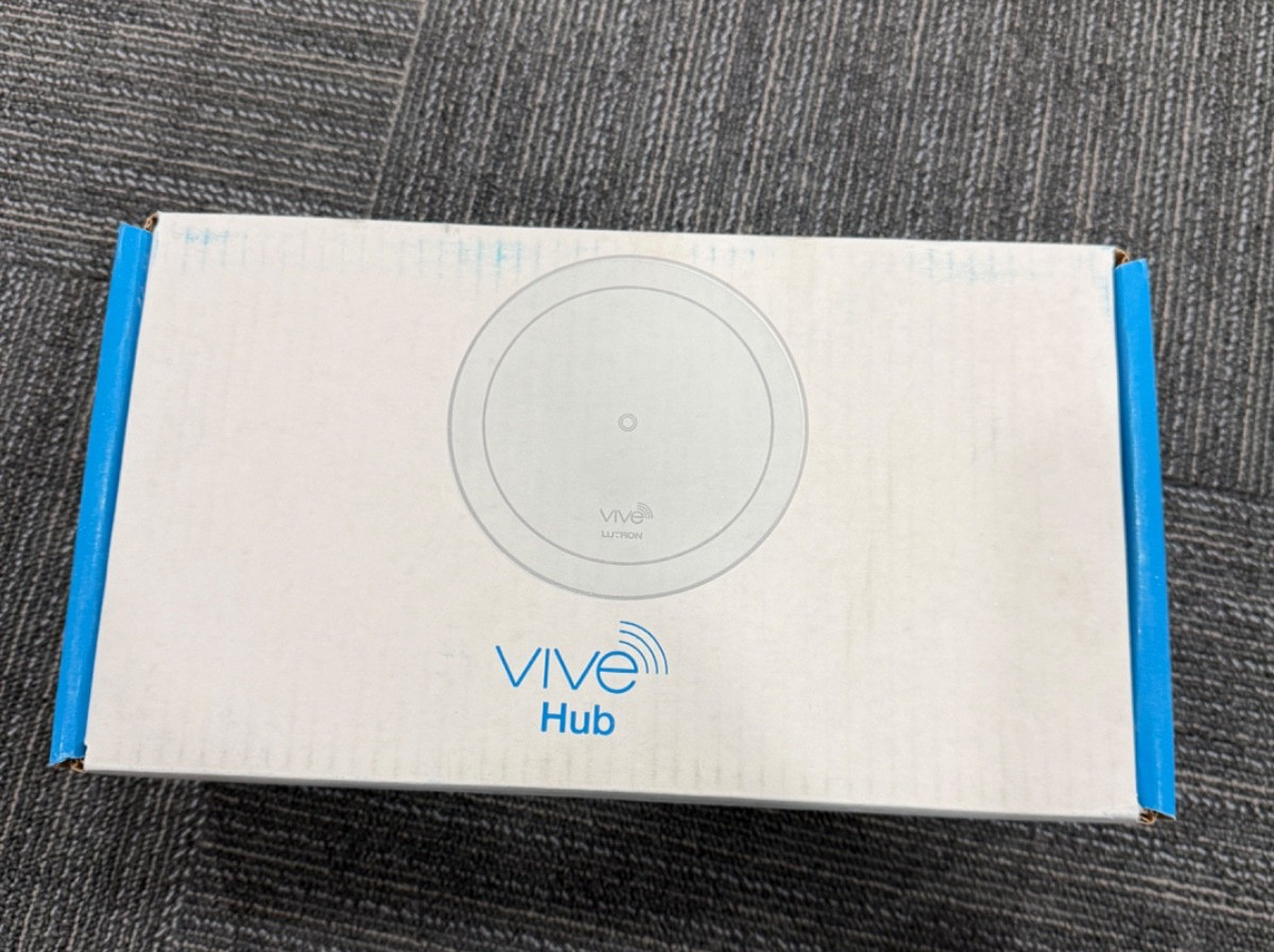 Lutron HJS-0-FM Vive Starter Wireles Hub FLUSH MOUNT HJS0FM NEW