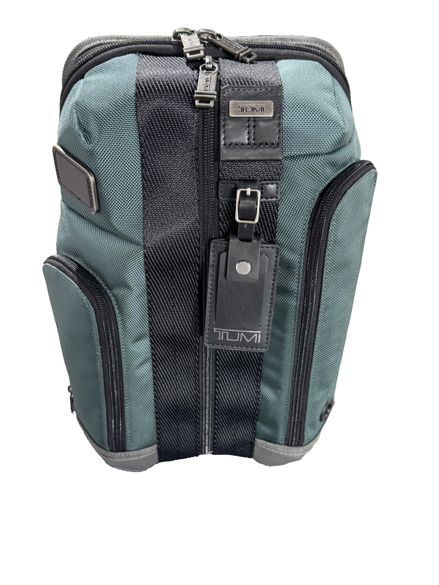 NEW Tumi Fremont HIGGINS 14.5” Nylon Sling Bag Backpack - DARK