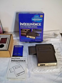 1982 Intellivision II System Voice Synthesis Module Game TRON Near Mint