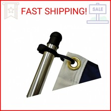 Taylor Made Products 57926 Charlevoix Boat Flag Clip , Black