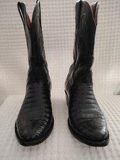 Black Jack Camian Belly Boots Black 11EE