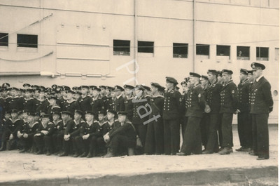Foto Kriegsmarine Abschied vom Kadetten Schulschiff Tannenberg 07/1940 M1.83