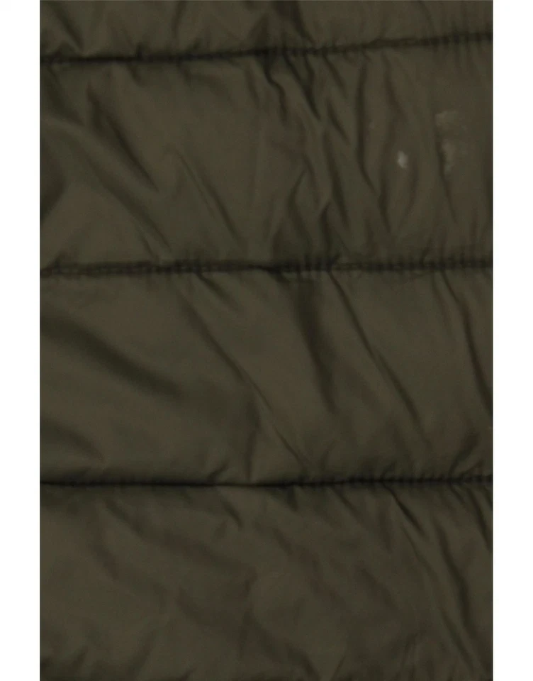 Chaqueta acolchada JACK & JONES para hombre Reino Unido 38 mediana caqui nailon BP03 Foto 3 de 4