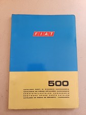 405A CATALOGO PARTI DI RICAMBIO CARROZZERIA FIAT 500 4^ EDIZIONE 1971