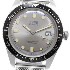 Orologio Uomo Automatico ORIS Divers 65 7720 Data Quadrante Argento_916612