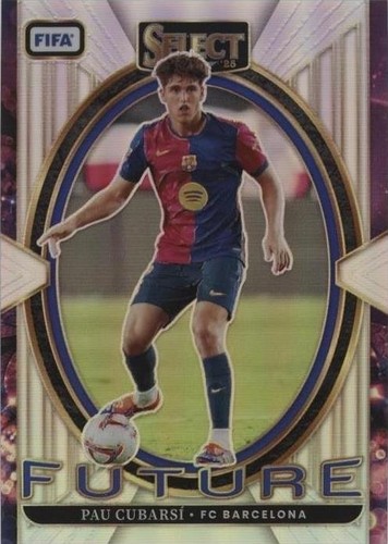 2023-24 Panini Select Barcelona Pau Cubarsi Spain Red SSP Rookie
