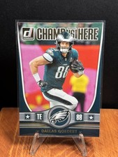 2025 Donruss Football Insert - Dallas Goedert #CIH-DGT - CHAMP IS HERE INSERT