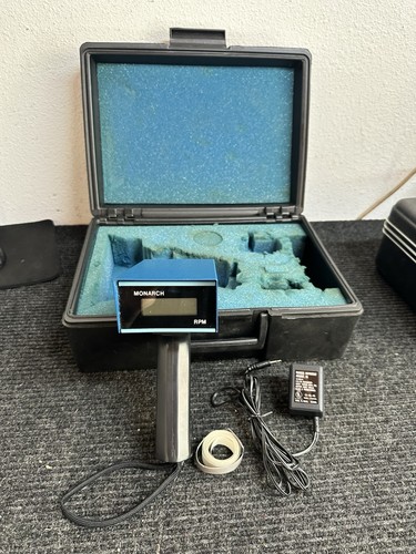 Monarch Instrument Optical Tachometer With Case And Power Cord