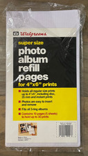 New Photo Album Refill Pages for 4 x 6 Photos