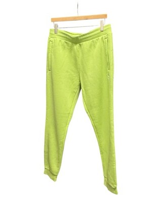 Adidas Essentials Trefoil IM2100 Jogger Pants Pulse Lime Mens L  EUC