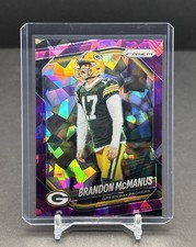 2025 PANINI PRIZM NFL #290 Brandon McManus Green Bay Packers Purple Ice /225