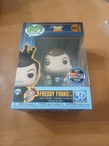 Funko Pop! Vinyl: Toy Story Freddy Funko as Sid #402 ROYALTY 1919pcs In Hand