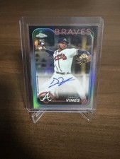 2024 Topps Chrome -  Darius Vines RC Auto Refractor /499 - #RA-DV