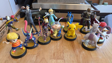 12 Amiibos - Pokemon Pichu, Shulk, Ganodorf Plus Other